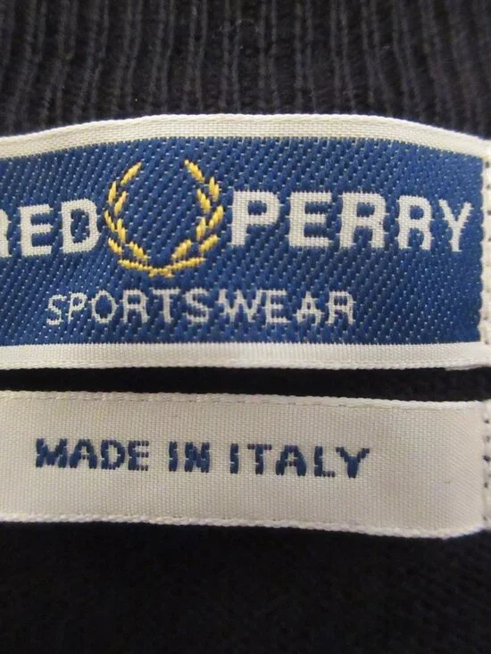 New Fred Perry Women's Classic V-Neck Sweater In Black - Picture 5 of 6